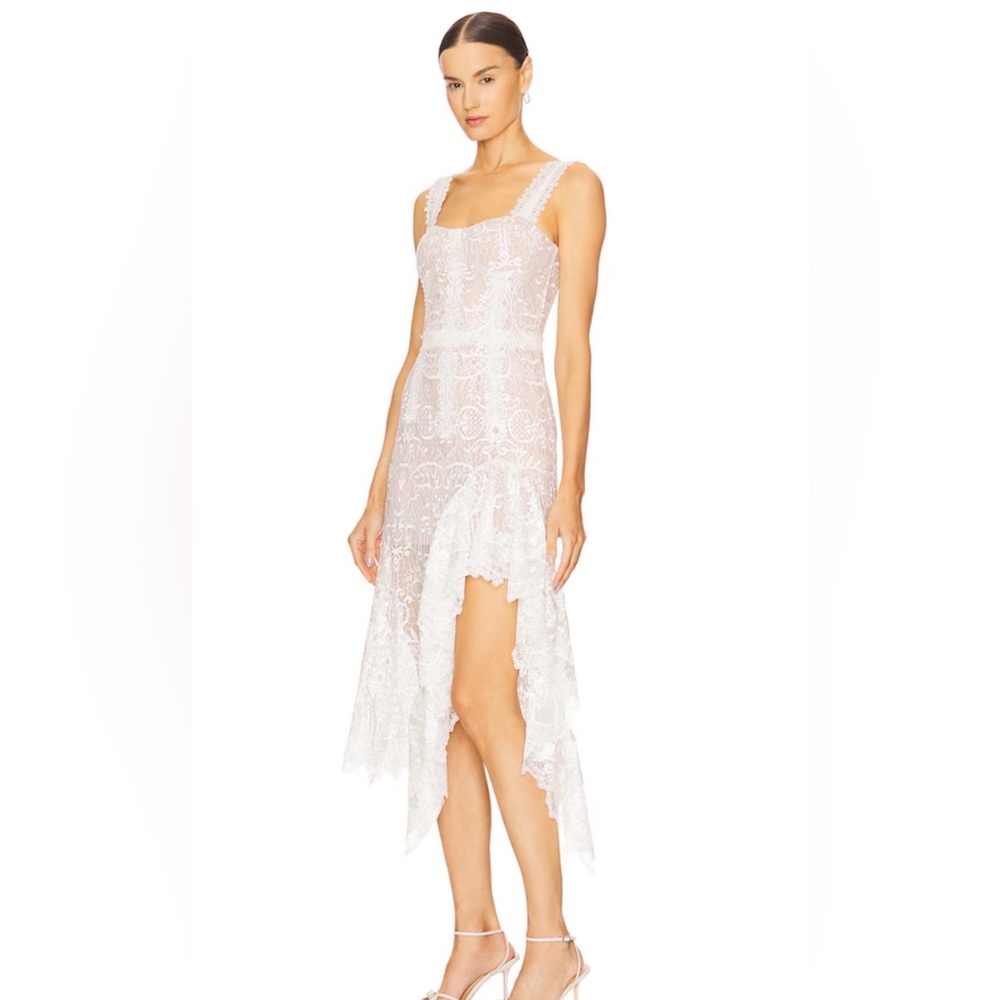 Bronx and Banco Tiffany Blanc Dress in White